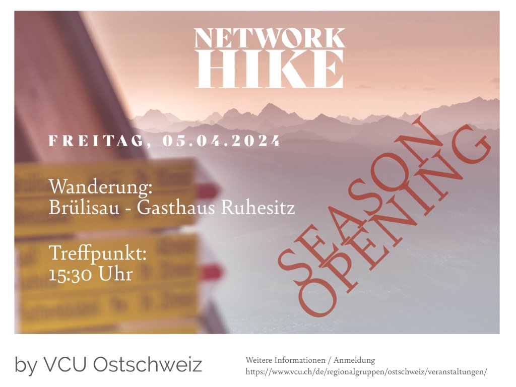 Network Hike (SEASON OPENING)